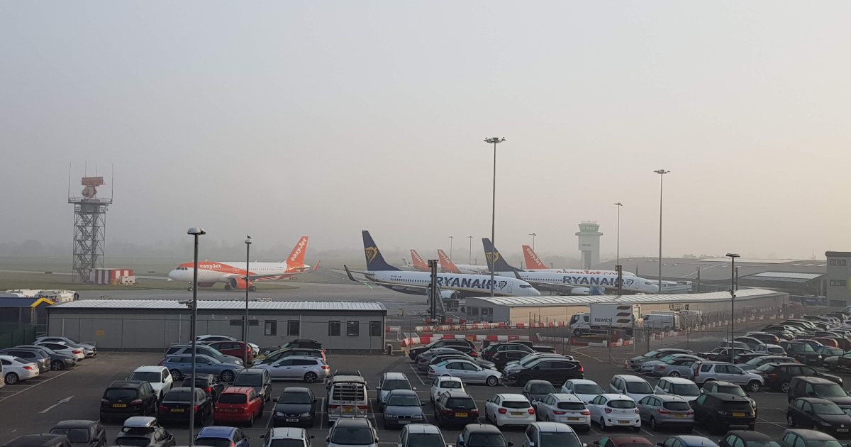 Stationnement à l'aéroport